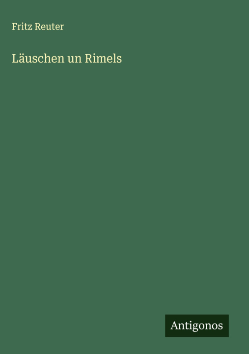 Knjiga Läuschen un Rimels 