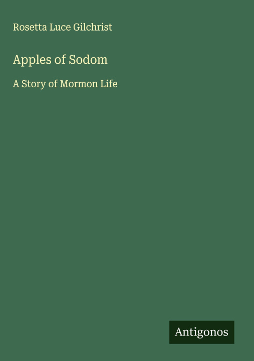 Kniha Apples of Sodom 