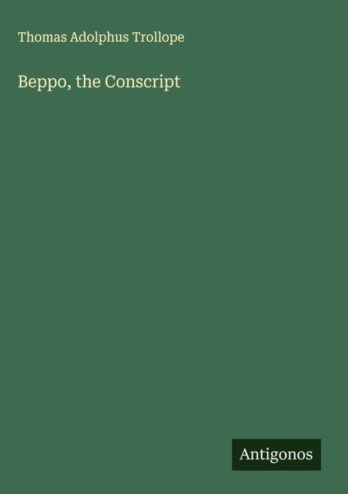 Knjiga Beppo, the Conscript 