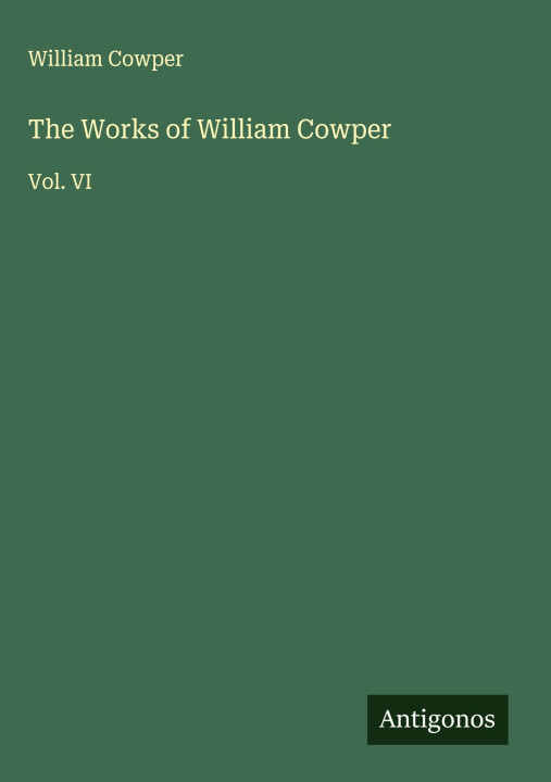 Libro The Works of William Cowper 