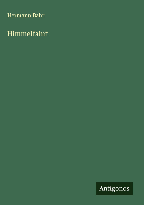Kniha Himmelfahrt 