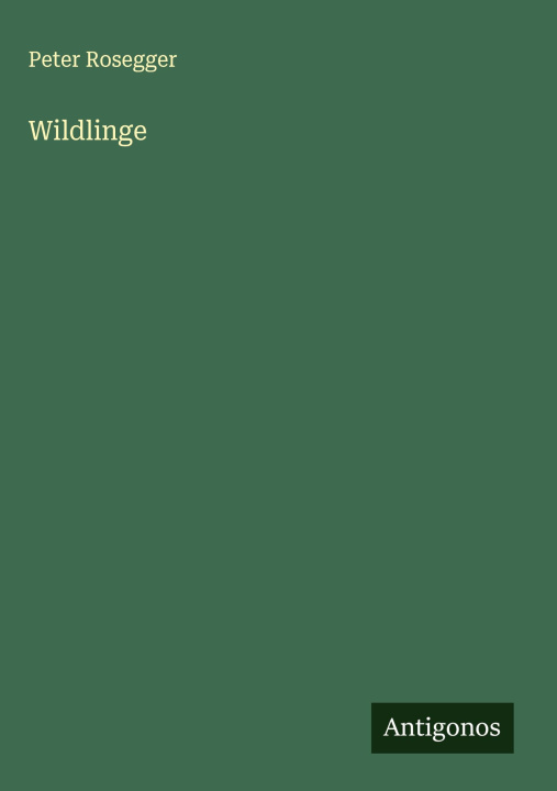 Kniha Wildlinge 