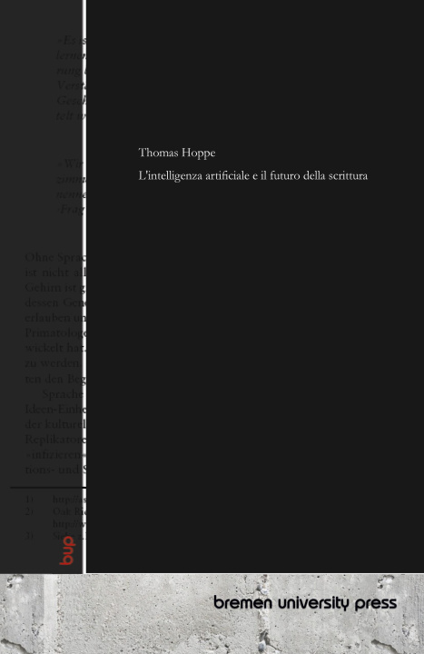 Kniha L'intelligenza artificiale e il futuro della scrittura 