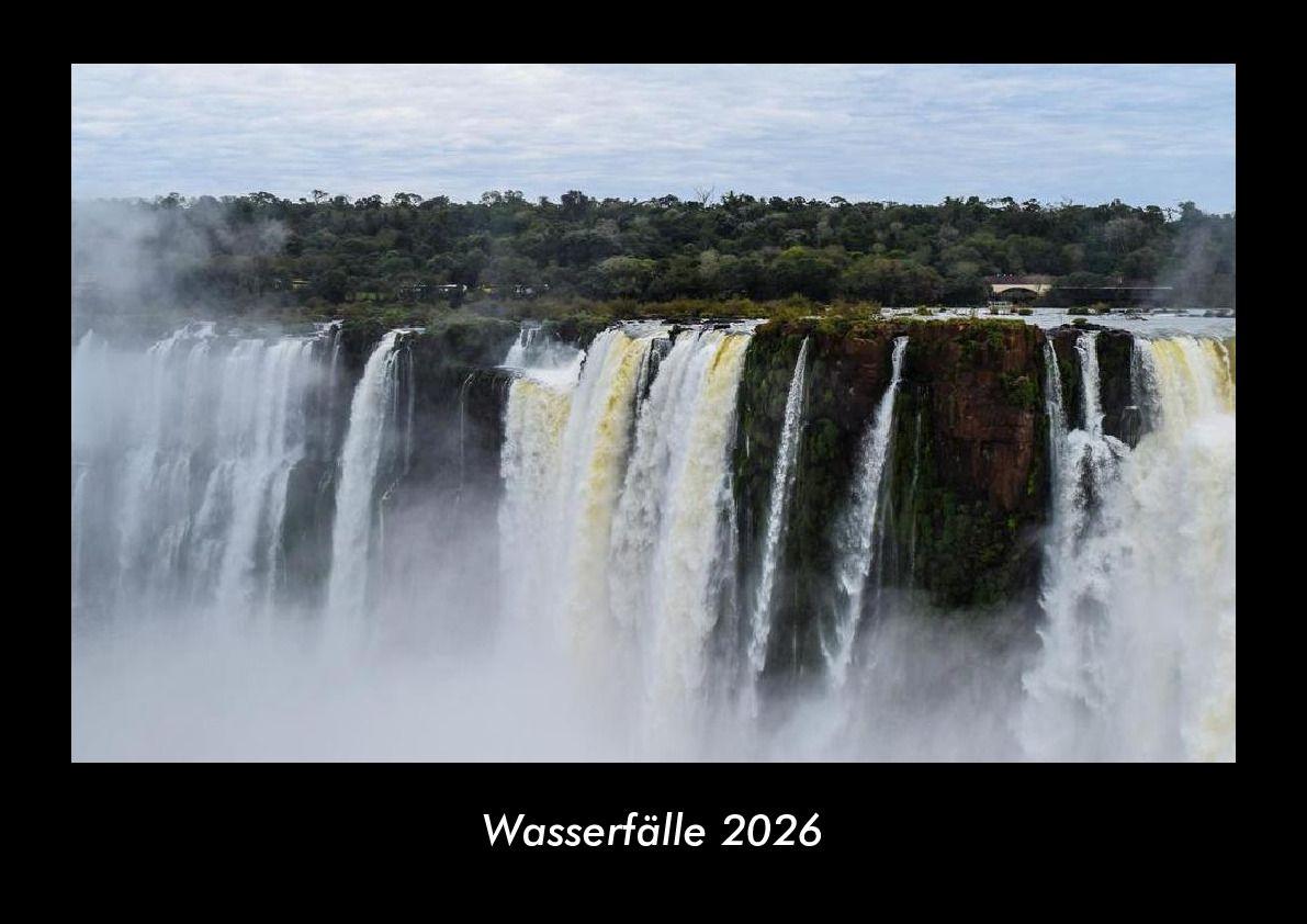 Kalendár/Diár Wasserfälle 2026 Fotokalender DIN A3 