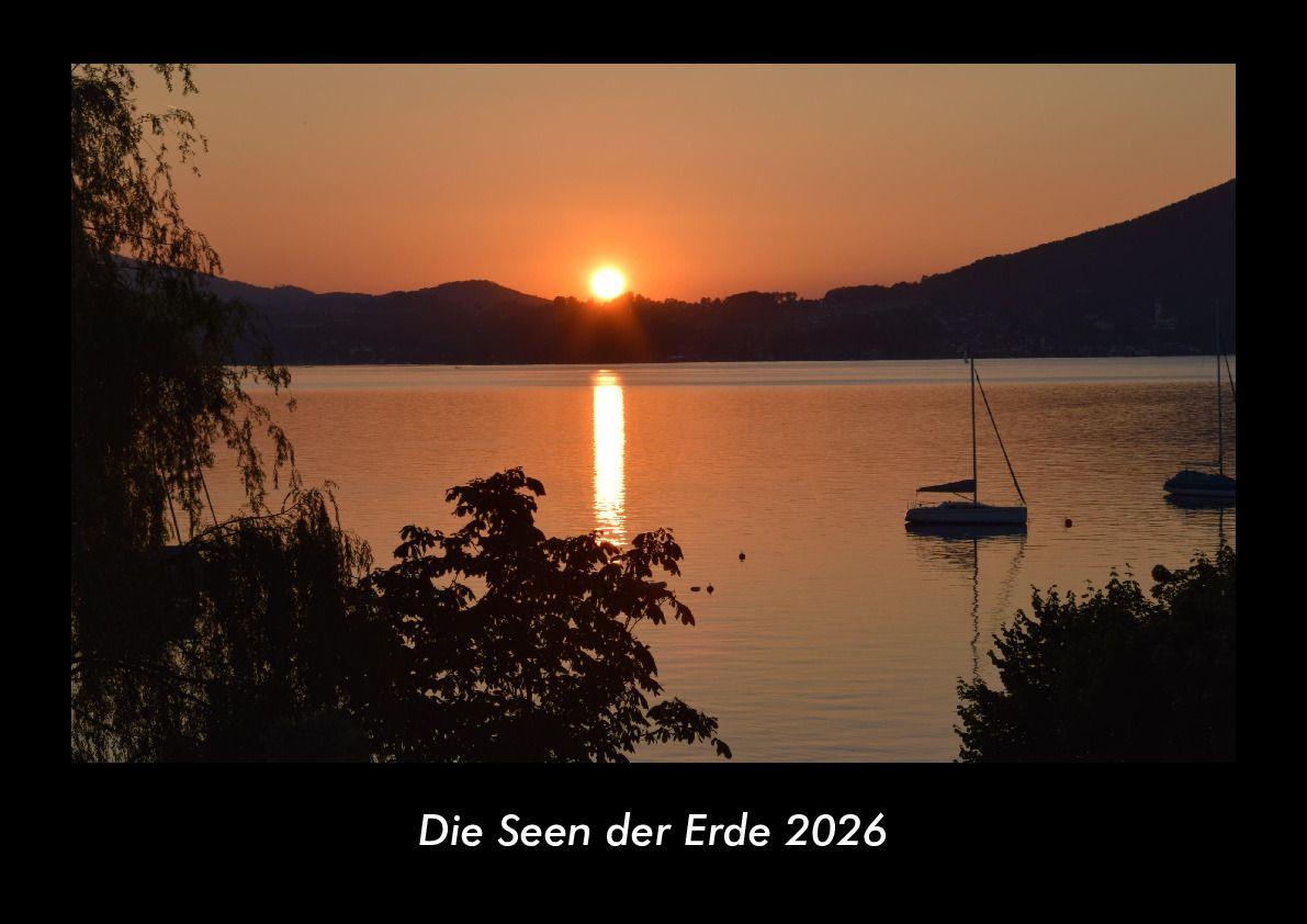 Kalendář/Diář Die Seen der Erde 2026 Fotokalender DIN A3 