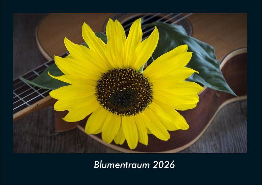 Calendário/Diário Blumentraum 2026 Fotokalender DIN A4 