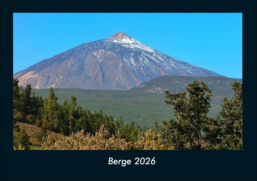 Calendario/Diario Berge 2026 Fotokalender DIN A4 