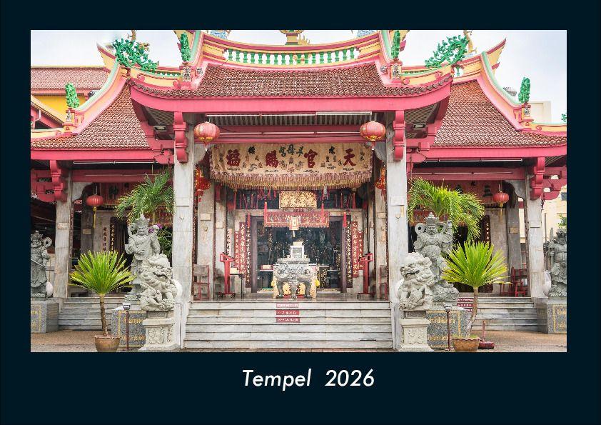 Calendario/Diario Tempel  2026 Fotokalender DIN A4 