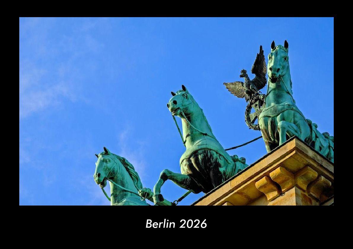 Koledar/Rokovnik Berlin 2026 Fotokalender DIN A3 