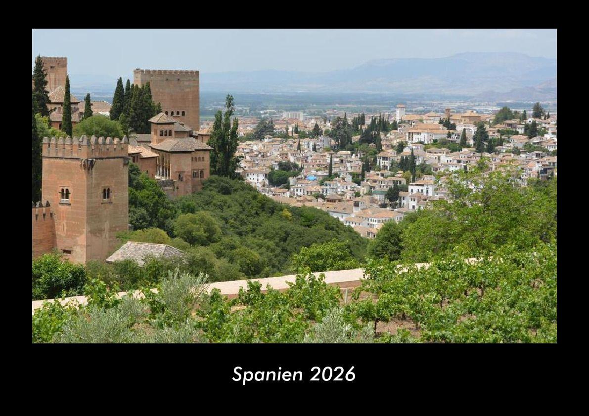 Kalendář/Diář Spanien 2026 Fotokalender DIN A3 