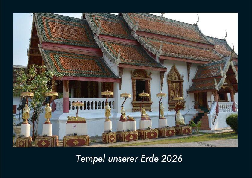 Koledar/Rokovnik Tempel unserer Erde 2026 Fotokalender DIN A4 