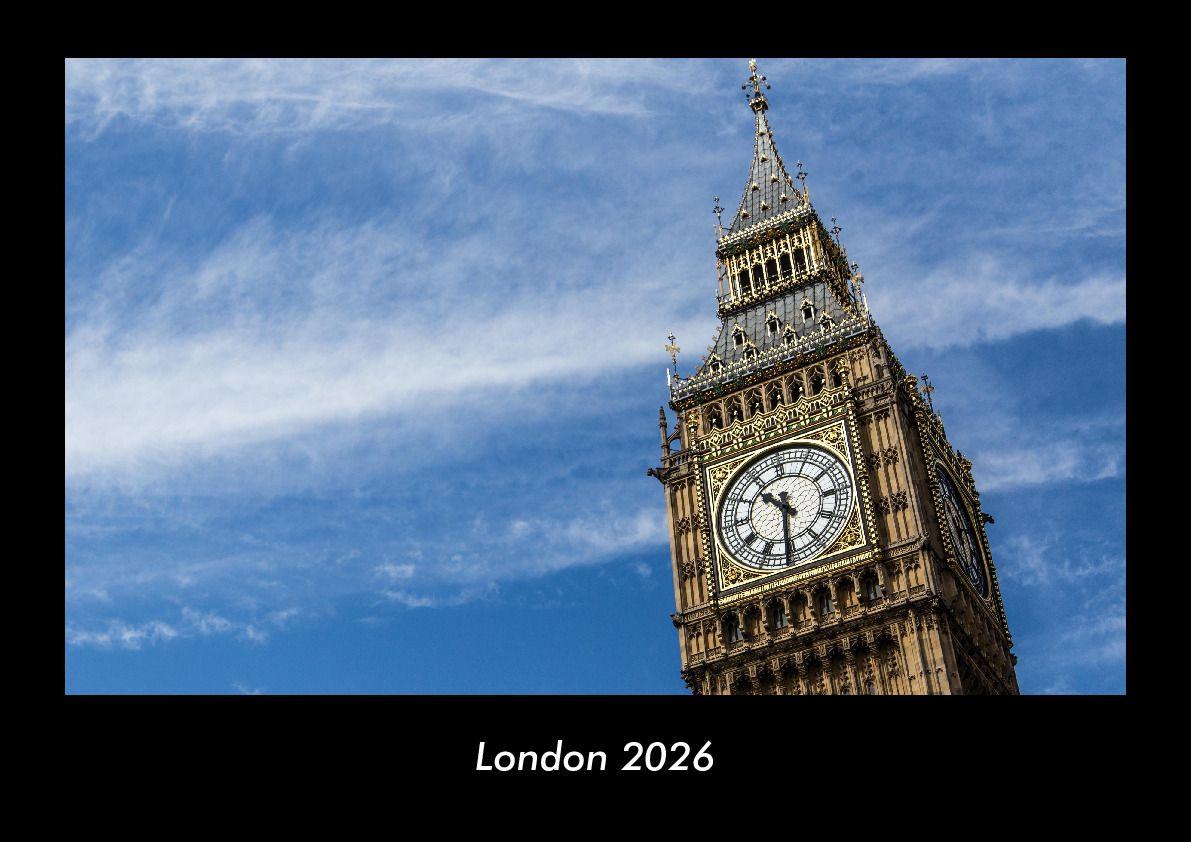 Koledar/Rokovnik London 2026 Fotokalender DIN A3 