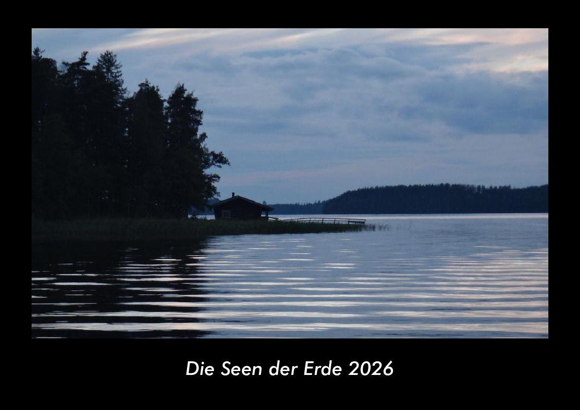 Koledar/Rokovnik Die Seen der Erde 2026 Fotokalender DIN A3 