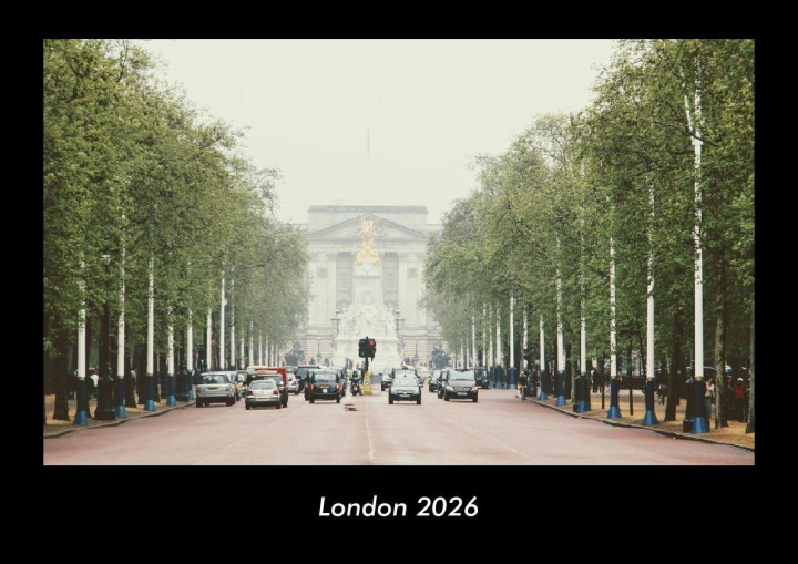 Kalendár/Diár London 2026 Fotokalender DIN A3 