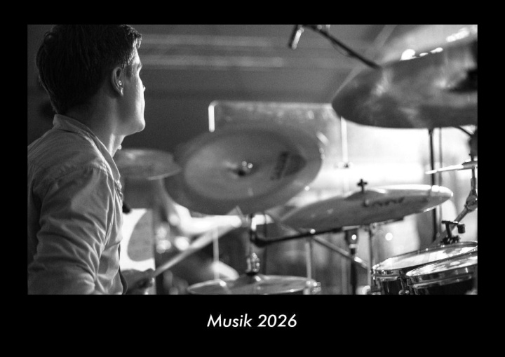 Kalendář/Diář Musik 2026 Fotokalender DIN A3 