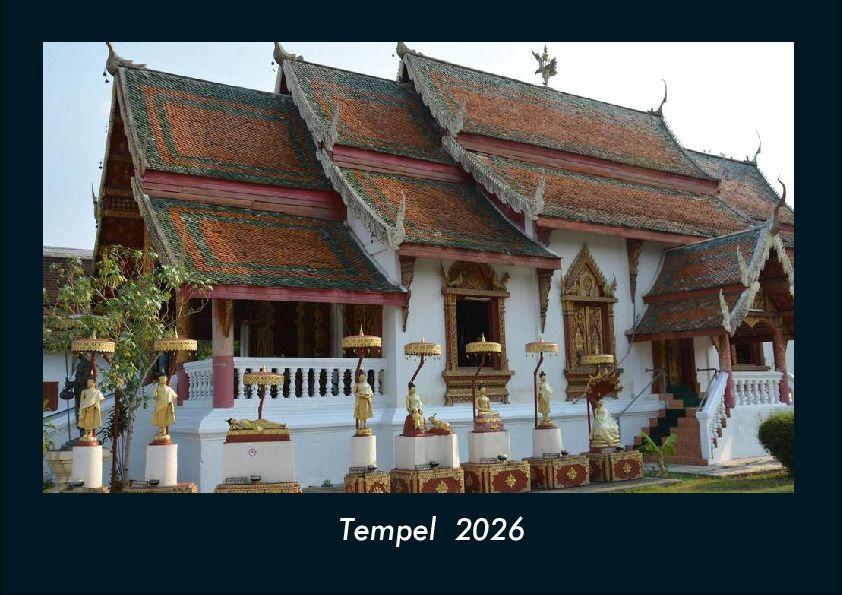 Koledar/Rokovnik Tempel  2026 Fotokalender DIN A4 