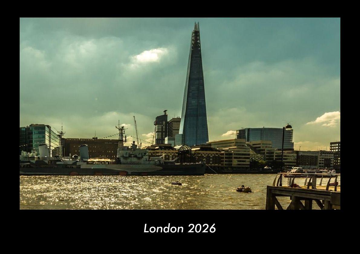 Kalendář/Diář London 2026 Fotokalender DIN A3 