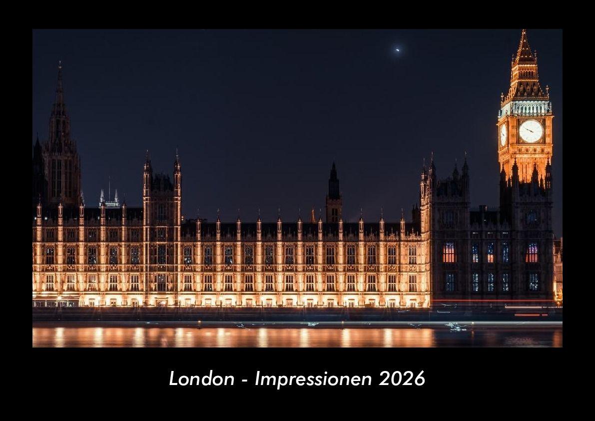Kalendár/Diár London - Impressionen 2026 Fotokalender DIN A3 