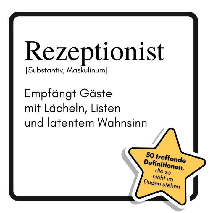 Kniha Rezeptionist Louis Keller