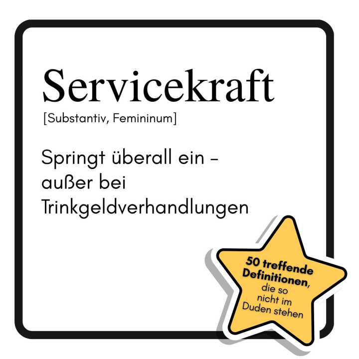 Kniha Servicekraft Ava Schäfer