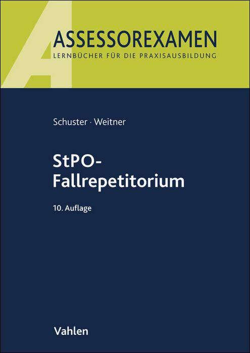Kniha StPO-Fallrepetitorium Friedrich Weitner