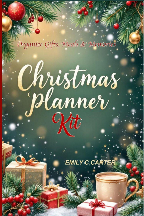 Kniha Christmas Planner Kit Emily C Carter