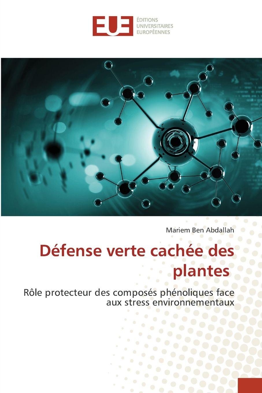 Kniha Défense verte cachée des plantes Mariem Ben Abdallah