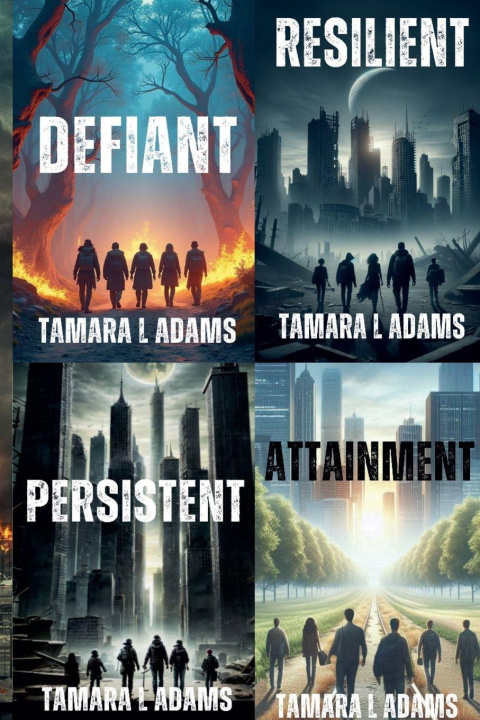 Boek Defiant YA Dystopian Series Omnibus Tamara Adams