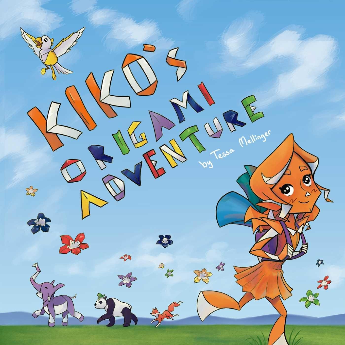 Kniha Kiko's Origami Adventure Tessa Mellinger