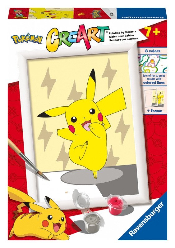Kniha CreArt Pokémon: Pikachu 
