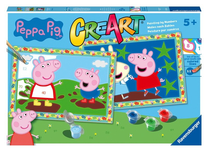 Knjiga CreArt Prasátko Peppa 