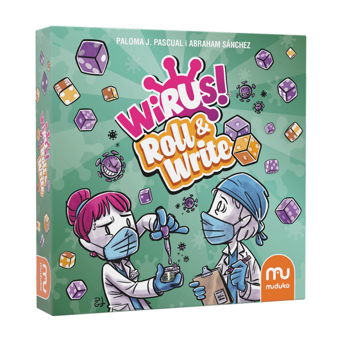 Kniha Wirus! Roll & Write 