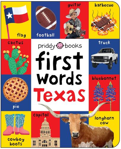 Kniha FIRST WORDS TEXAS PRIDDY