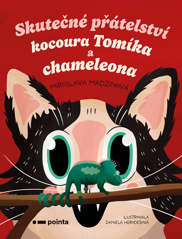 Kniha Skutečné přátelství kocoura Tomíka a chameleona Miroslava Madzinová