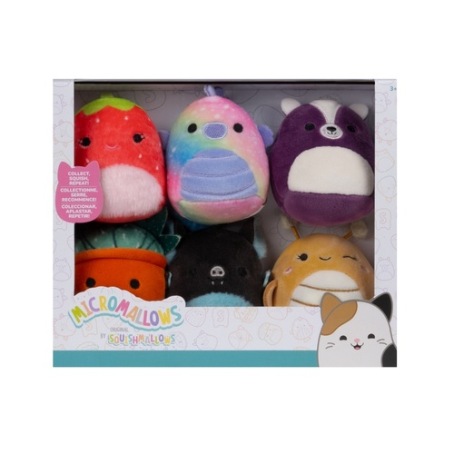 Hra/Hračka Squishmallows Micromallows 6Pack 
