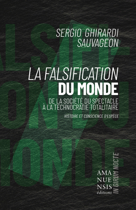 Kniha La Falsification du monde Sergio GHIRARDI SAUVAGEAON