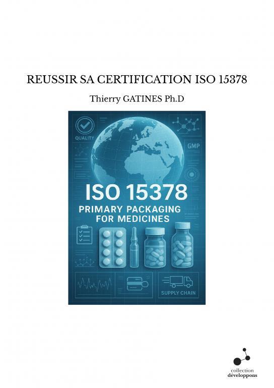 Carte REUSSIR SA CERTIFICATION ISO 15378 GATINES Ph.D
