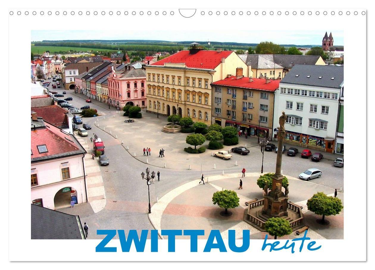 Kalendář/Diář Zwittau heute (Wandkalender 2026 DIN A3 quer), CALVENDO Monatskalender Calvendo