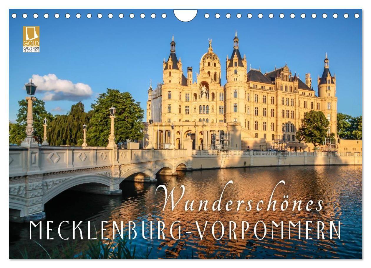 Kalendář/Diář Wunderschönes Mecklenburg-Vorpommern (Wandkalender 2026 DIN A4 quer), CALVENDO Monatskalender Calvendo