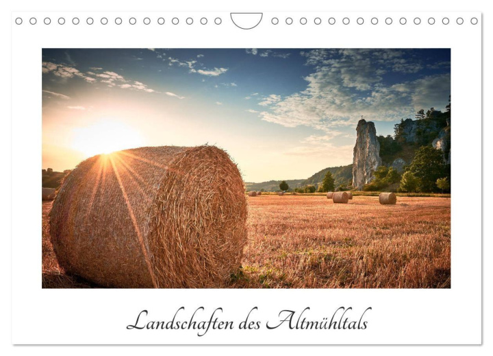 Kalendár/Diár Landschaften des Altmühltals (Wandkalender 2026 DIN A4 quer), CALVENDO Monatskalender Calvendo