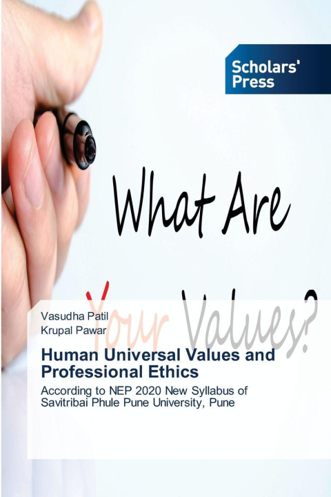 Kniha Human Universal Values and Professional Ethics Vasudha Patil