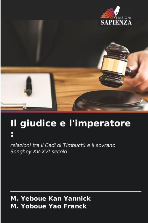 Kniha Il giudice e l'imperatore : M. Yeboue Kan Yannick