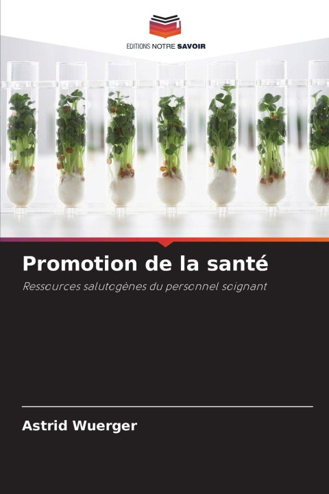 Kniha Promotion de la santé Astrid Wuerger