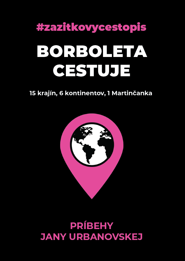 Kniha Borboleta cestuje Jana Urbanovská