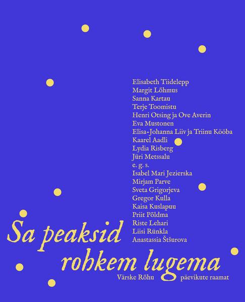 Boek Sa peaksid rohkem lugema Liisi Rünkla