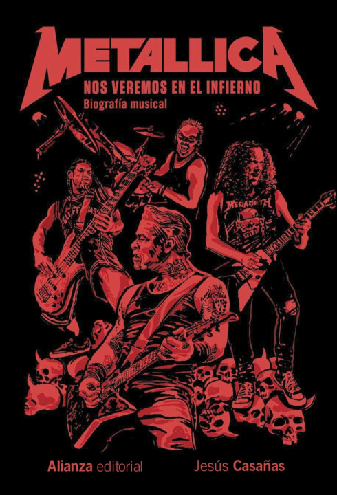 Kniha METALLICA JESÚS CASAÑAS