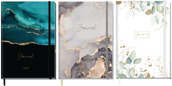 Kniha Trendstuff Journal A4+ Gummiband, sortiert 
