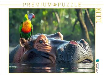 Hra/Hračka CALVENDO Puzzle Ein Moment voller Vertrauen | 1000 Teile Lege-Größe 64x48cm Foto-Puzzle für glückliche Stunden Calvendo