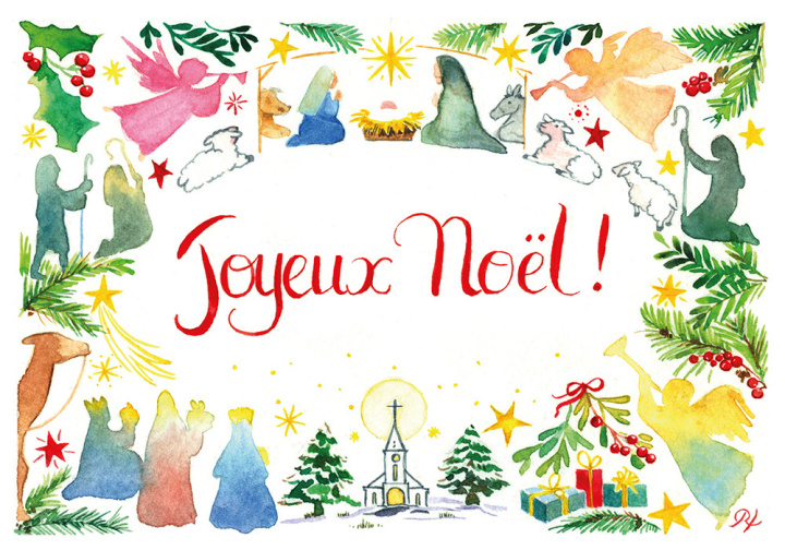Carte Joyeux Noël Lesueur