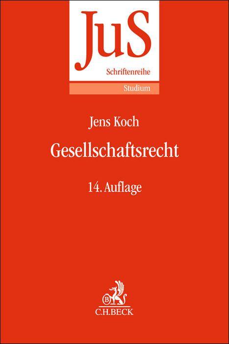 Book Gesellschaftsrecht Uwe Hüffer